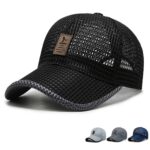 كاسكيت شبكة كاملة أنيقة جودة عالية ضدد القشرة صيفية متنفسة كلها موضة جديدة  (CH)